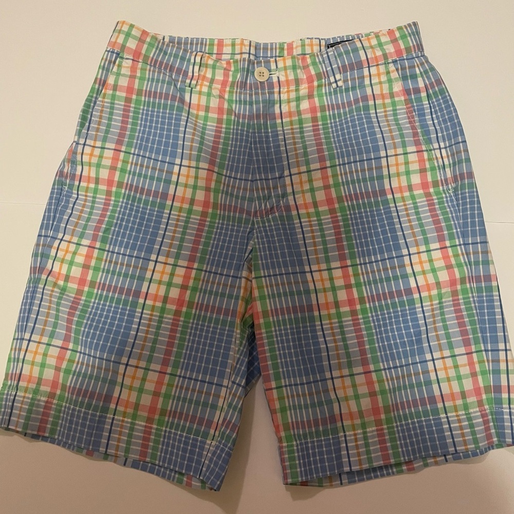 Men’s Colorful Pastel Plaid Men’s Vineyard Vines Shorts Size 30